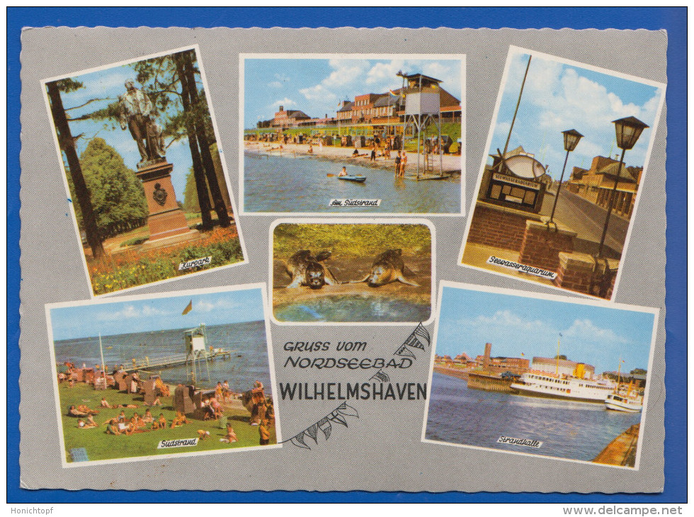 Deutschland; Wilhelmhaven; Multivuekarte - Wilhelmshaven