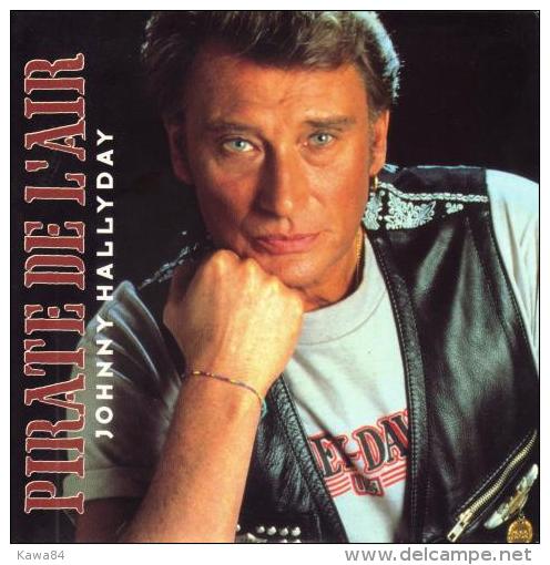 SP 45 RPM (7")   Johnny Hallyday / David Hallyday  "  Pirate De L'air  " Italie - Other - French Music