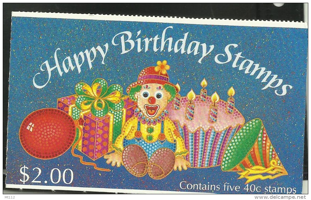 NEW ZEALAND ~ 1991 Happy Birthday Booklet - Carnets