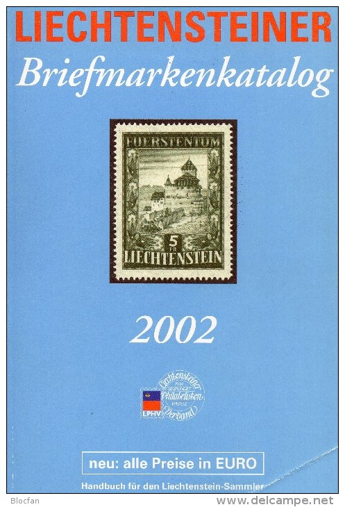 Briefmarken 2002 Liechtenstein Spezial Katalog Antiquar. 20€ Vorläufer Flug-/Militär-Post Belege Ganzsache Catalogue FL - Manuales
