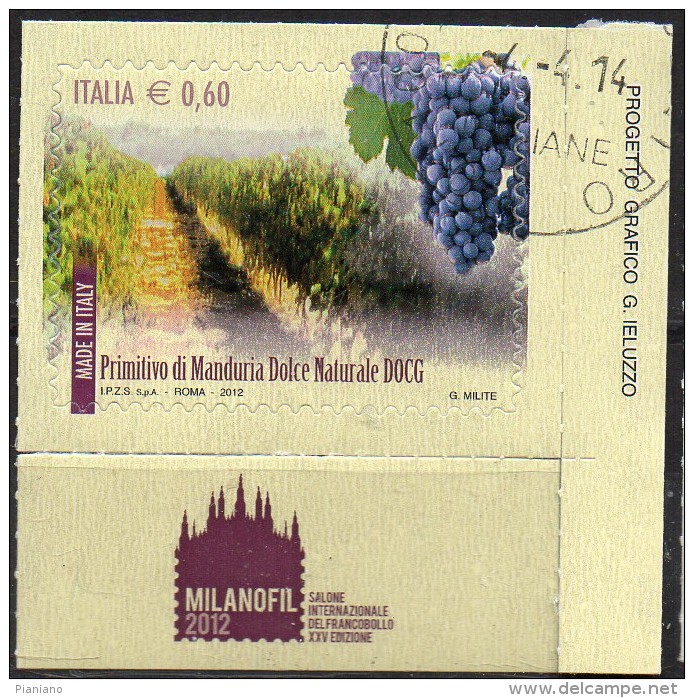 PIA  -  ITALIA  -  2012 : Made In Italy - Vini DOCG : Primitivo Di Manduria Dolce Naturale -  (SAS  3310 ) - 2011-20: Usati