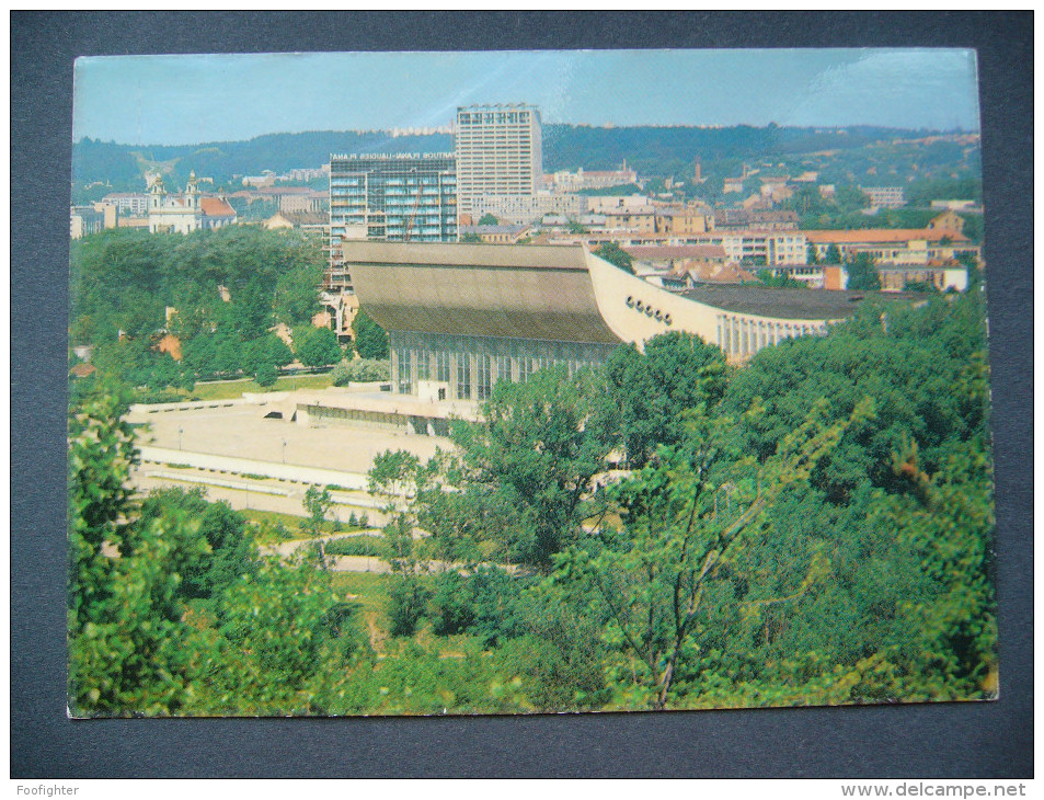 Lithuania/USSR/Soveit Union: VILNIUS - Sports Palace - Posted 1980s - Lithuania