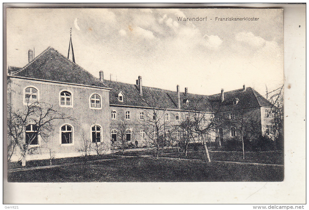 4410 WARENDORF, Franziskanerkloster, 1923 - Warendorf