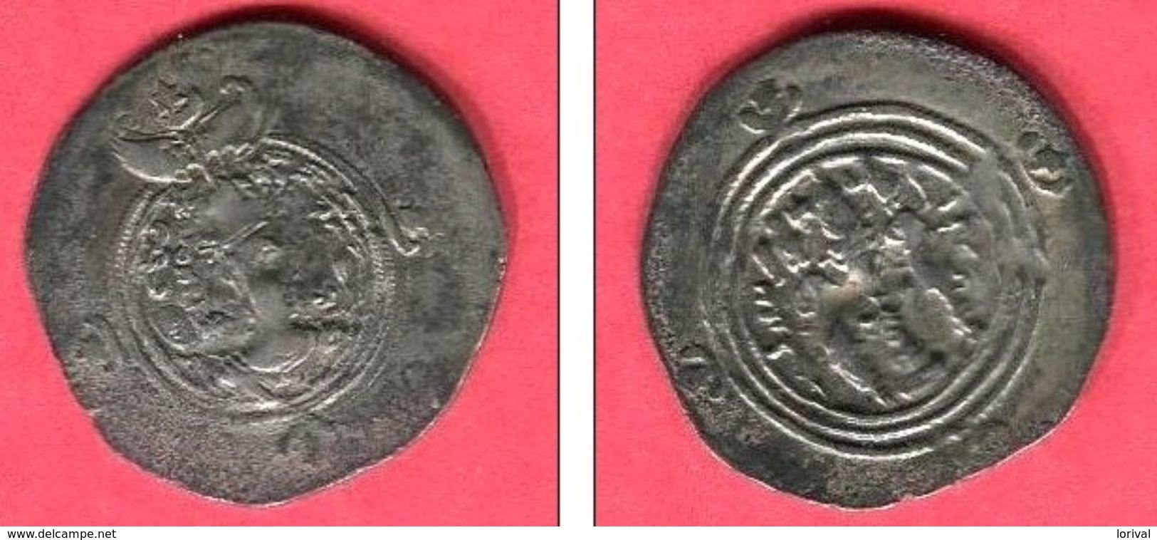 SASSANIDES CHOROES II   (GOB 208  )  TB+   55 - Oriental