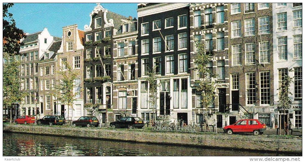Amsterdam: CITROËN AX, VW GOLF II, RENAULT 5, VOLVO ESTATE  - Herengracht -  Holland - Turismo