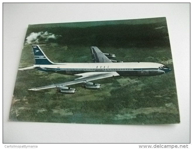 AEREO IN VOLO BOEING 707 B.O.A.C.  SVIZZERA - 1946-....: Moderne