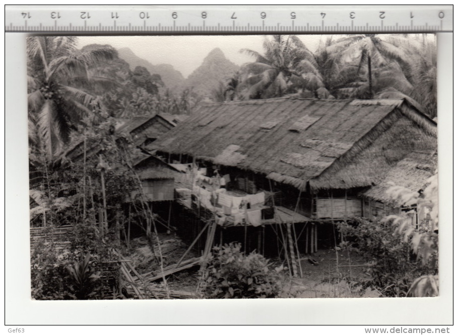 Maisons Traditionnelles Malaisienne / Traditional Malaysian House (1976) - Malaysia