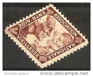 France Vignette - National Association Entre'aide Viellesse MNH - Other & Unclassified