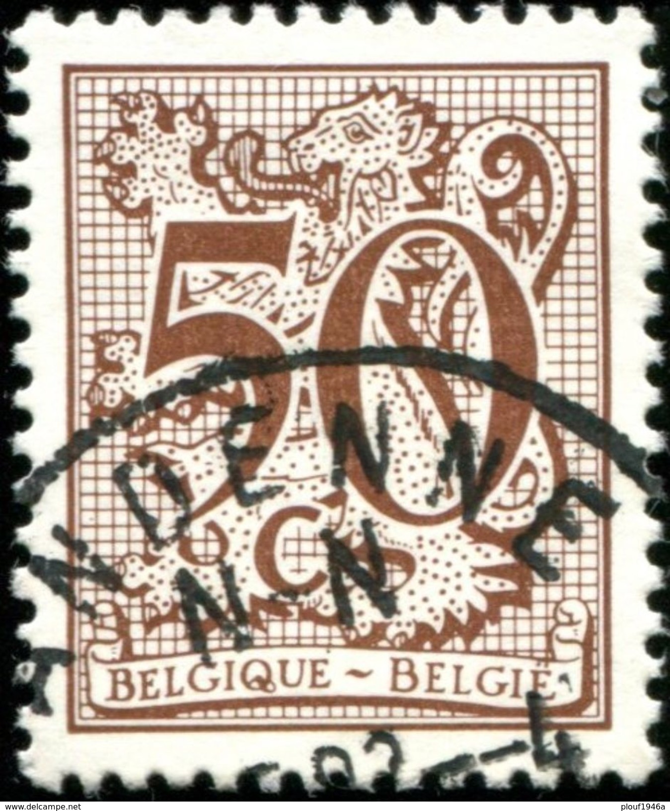 COB 1958 (o) / Yvert Et Tellier N° 1944 (o) - 1977-1985 Figure On Lion
