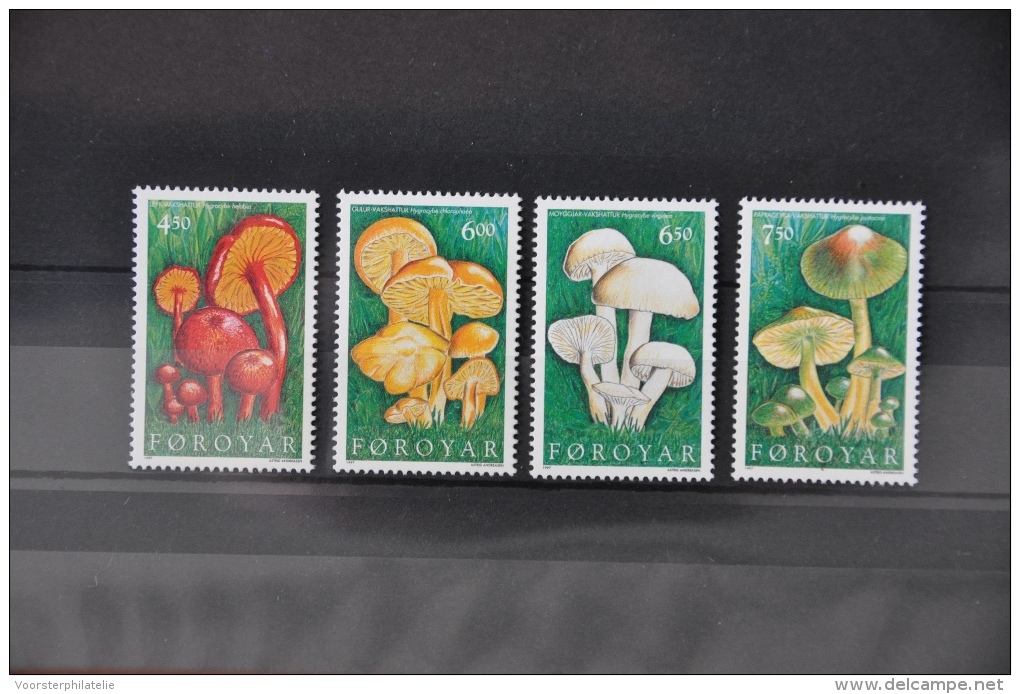 J 207 ++ FAROËR 1997 MUSHROOMS PADDESTOELEN MNH ** - Faroe Islands