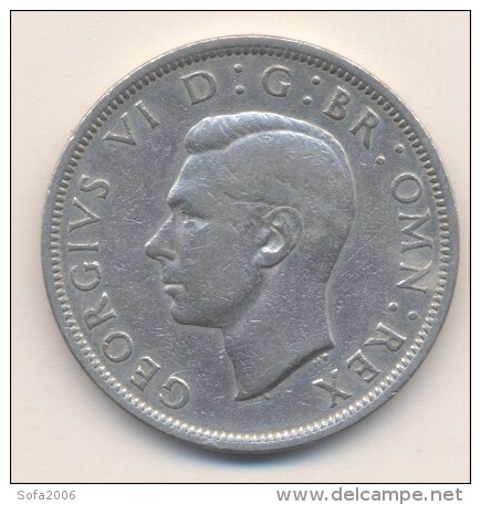 GREAT BRITAIN -GEORG 6. HALF CROWN.1950 - K. 1/2 Crown