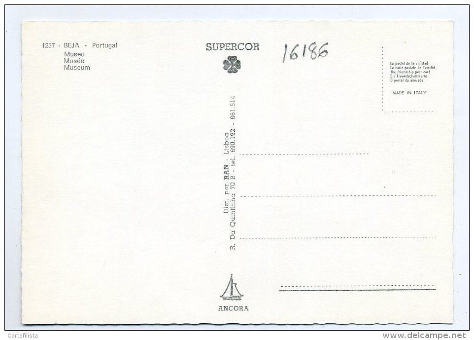 BEJA - Museu  (2 Scans) - Beja