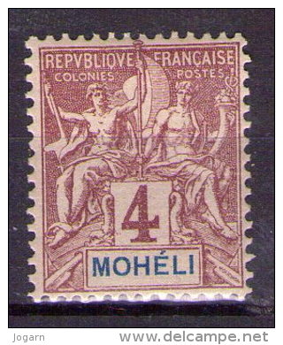 MOHELI N° 3 * - Unused Stamps