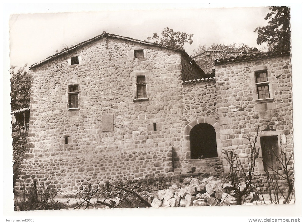 Ardèche - 07 - Bouschet De Pranles Maison De Marie Ourand - Sonstige & Ohne Zuordnung