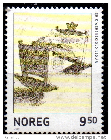 NORWAY 2005 150th Birth Anniv Of Erik Werenskiold (artist).  9k.50 - Royal Cradle  MNG - Unused Stamps