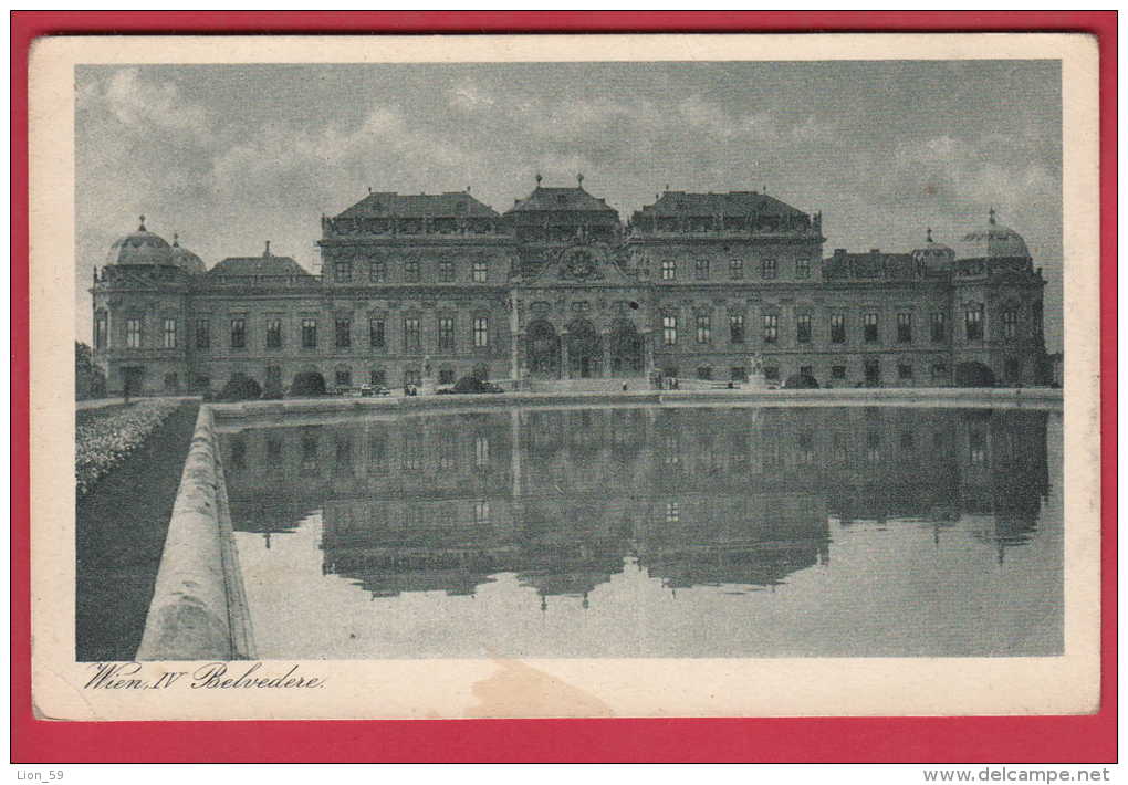 168762 / Vienna Wien IV - SCHLOSS BELVEDERE , PANORAMA  - Austria Österreich Autriche - Belvedere