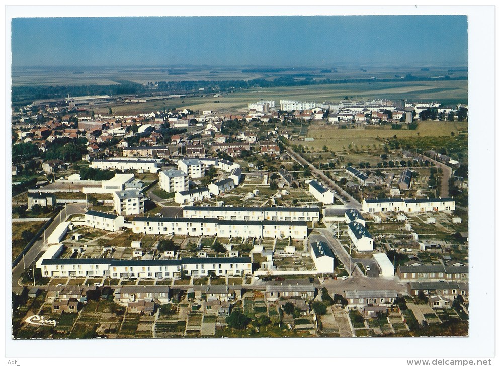 CP LONGUEAU, VUE GENERALE AERIENNE, SOMME 80 - Longueau