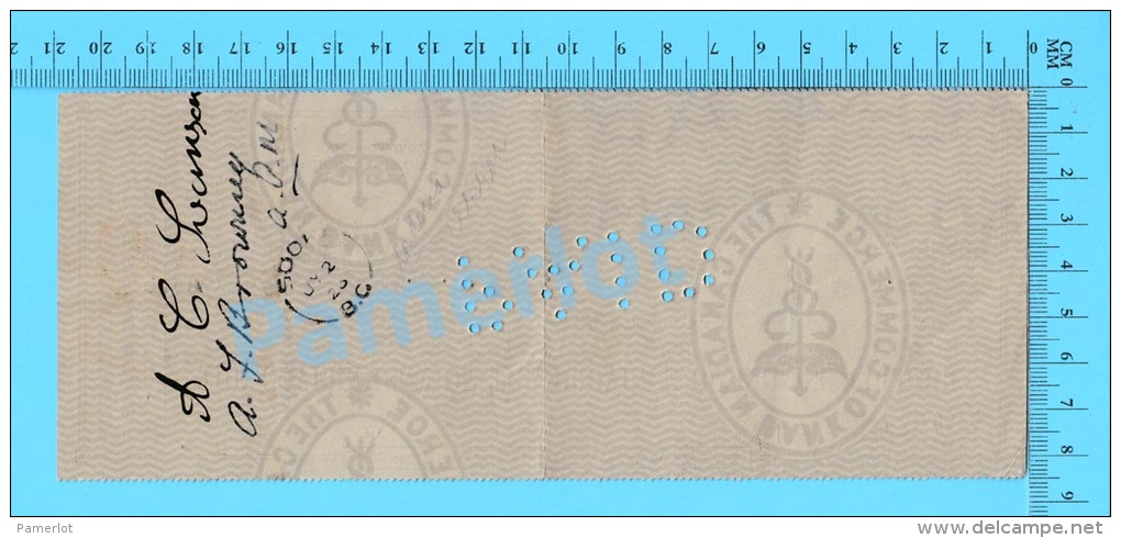 BC Canada Esquimalt (Government Check Wage Stampless, Cover Sooke Bc, Dept Of Public Works For $5.68 In 1932 Recto/Verso - Schecks  Und Reiseschecks