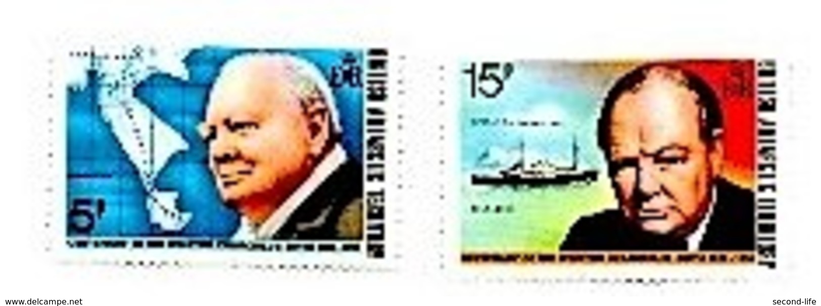 Brits Antarctisch Territorium. Winston Churchill 1874-1974**. 1974 British Antarctic Territory. - Unused Stamps