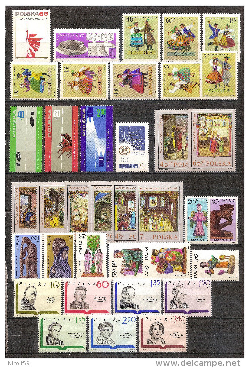 Poland 1969 - Year Set - Años Completos