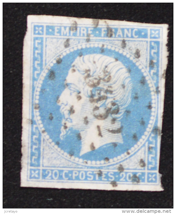 Louis Napoléon 20 Centimes Bleu, Voir Verso - 1852 Luis-Napoléon