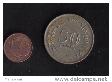 SINGAPORE- 50 CENTS 1970 - Singapore