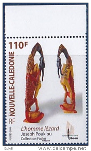 NOUVELLE CALEDONIE  2006      Sculpture    L'homme Lézard - The Lisard Man   1v   MNH - Ongebruikt