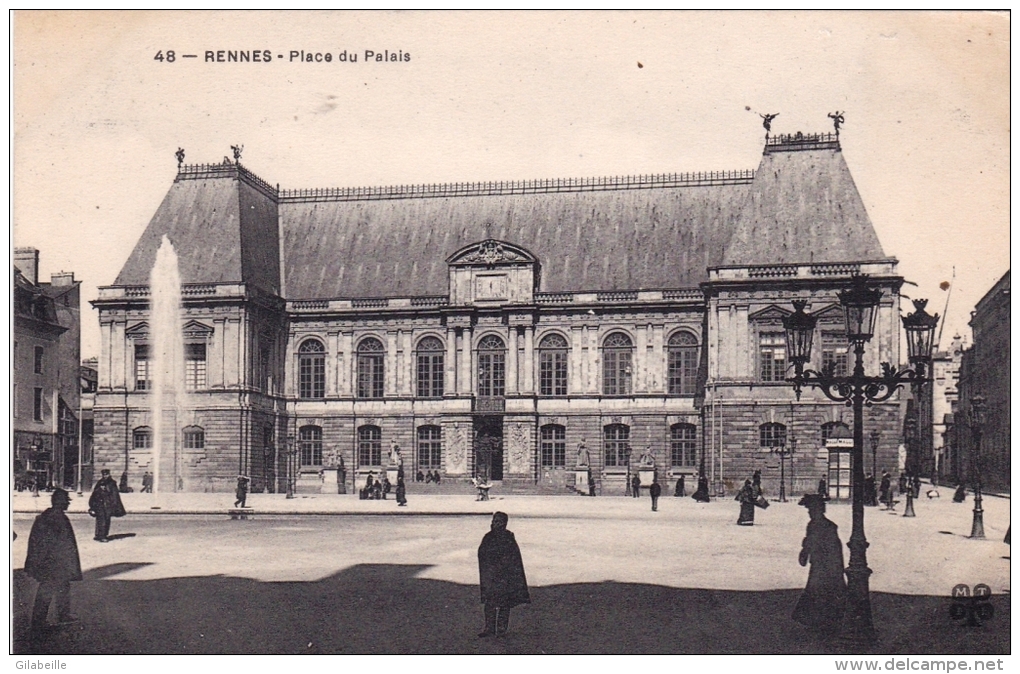 35 - Rennes -  Place Du Palais - Rennes