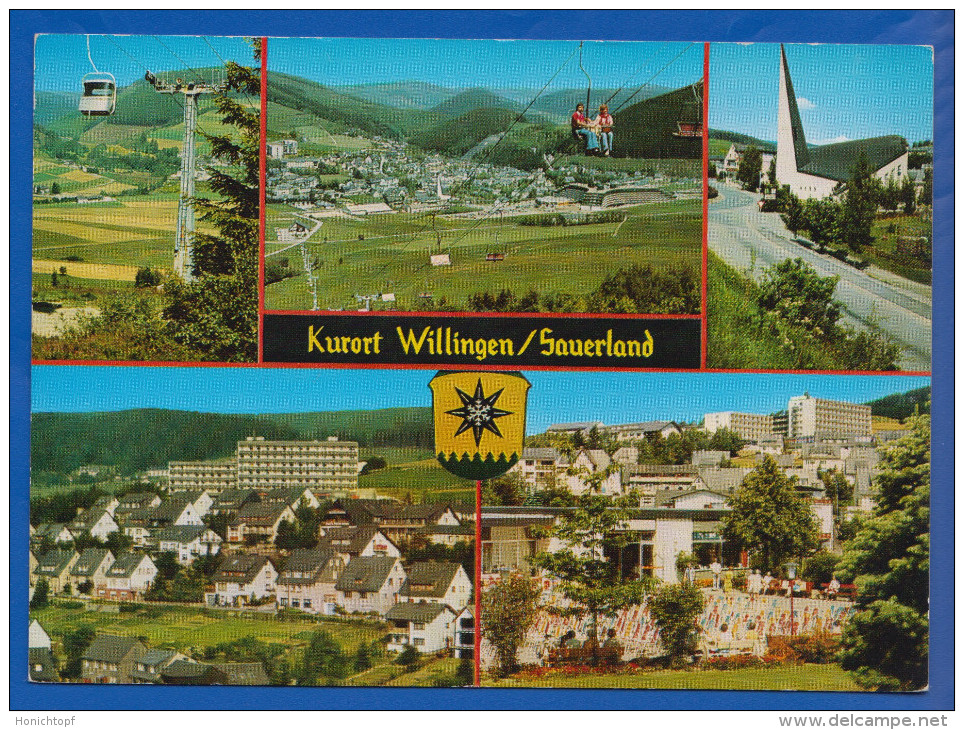 Deutschland; Willingen Waldeck; Multibildkarte Bild2 - Waldeck