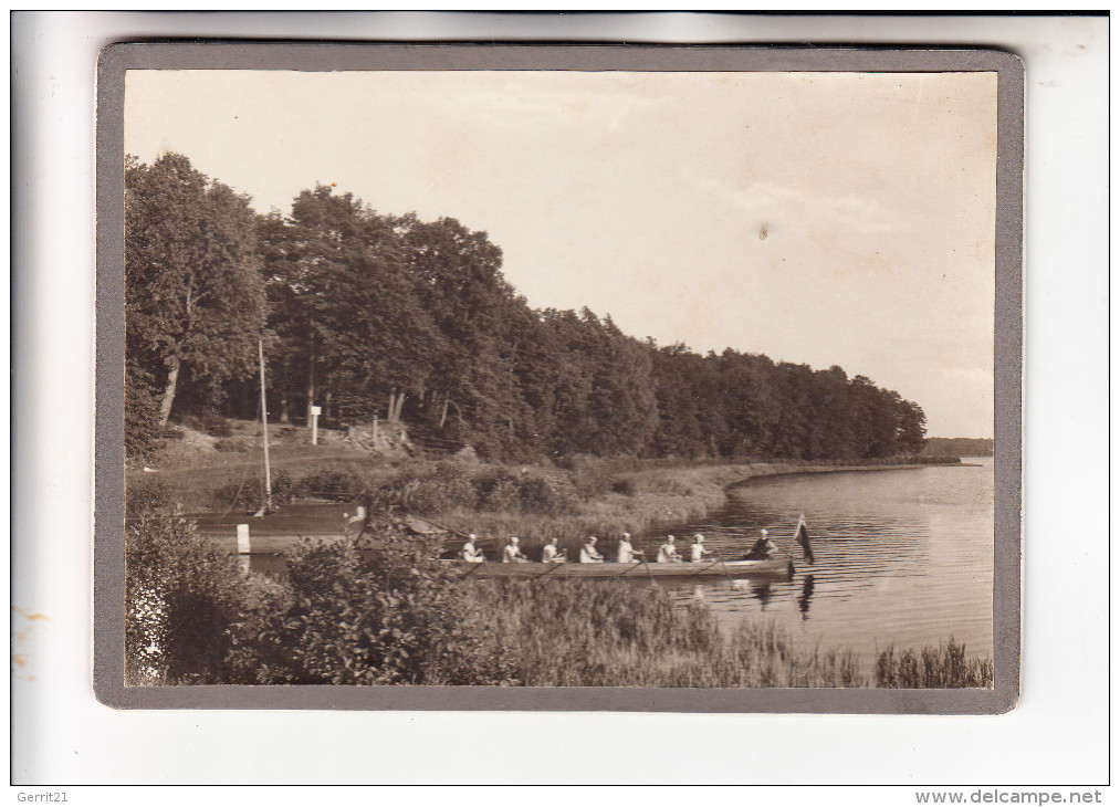 SPORT - RUDERN, 2 Hartphotos 16 X 12,8 Cm, Ca. 1900, RVEN - Rowing