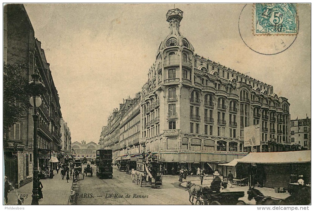 PARIS  Rue De Rennes - Arrondissement: 06