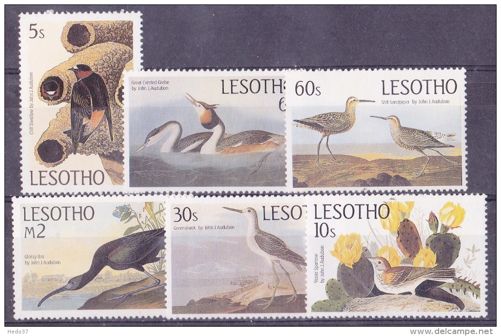 Lesotho N°637/642 - Neufs ** - Superbe - Lesotho (1966-...)