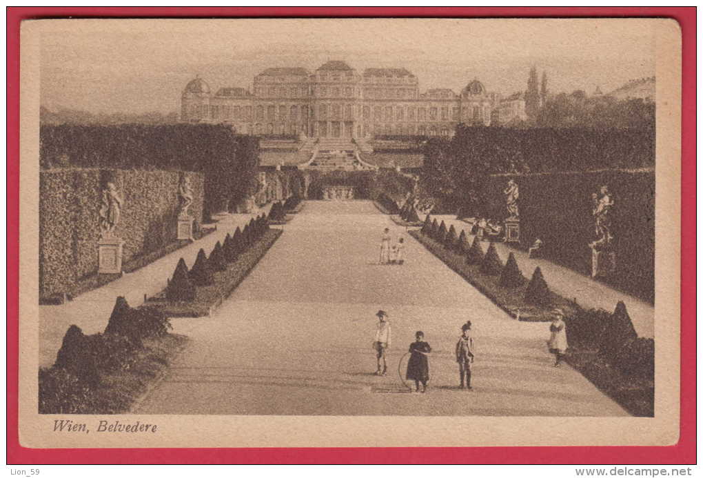 169014 / Vienna Wien I - BELVEDERE , CHILDRENS RING -  Austria Österreich Autriche - Belvedere