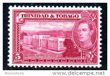 Trinidad & Tobago GVI 1938 6c Definitive, MNH - Trinidad & Tobago (...-1961)