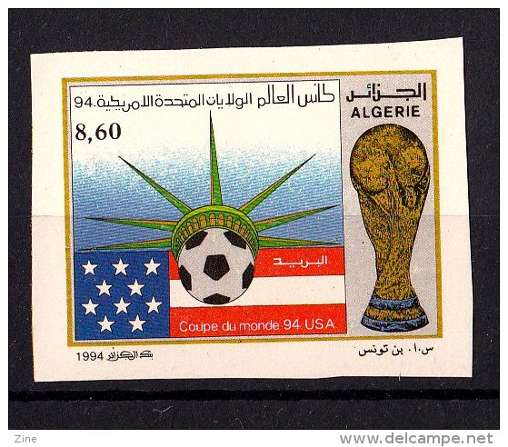 ALG Algeria No 1058 Imperforate FIFA World Cup Football Soccer USA 1994 - 1994 – Estados Unidos