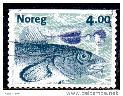 NORWAY 1999 Fishes And Fishing Flies - 4k Cod And Fly FU - Gebraucht