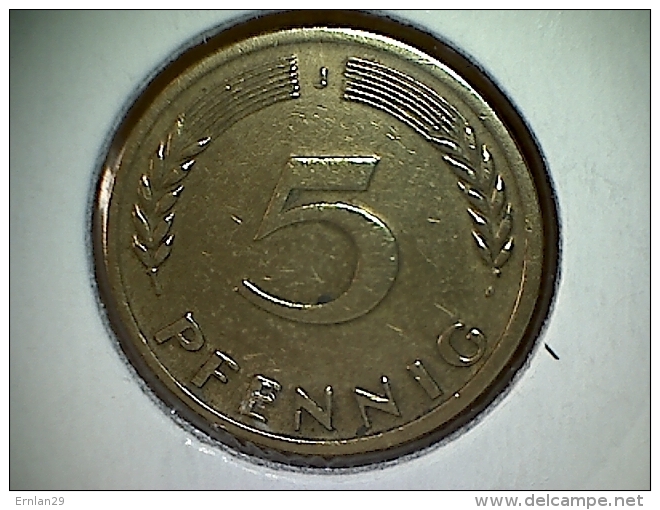 Allemagne 5 Pfennig 1949 J ( J Small ) - 5 Pfennig