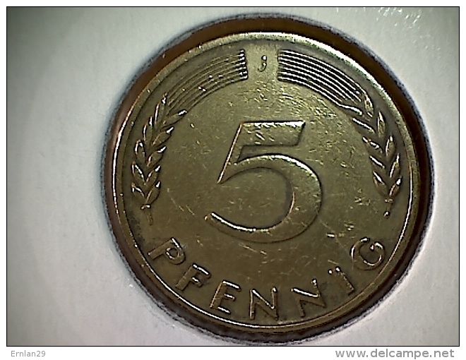 Allemagne 5 Pfennig 1950 J (small) - 5 Pfennig