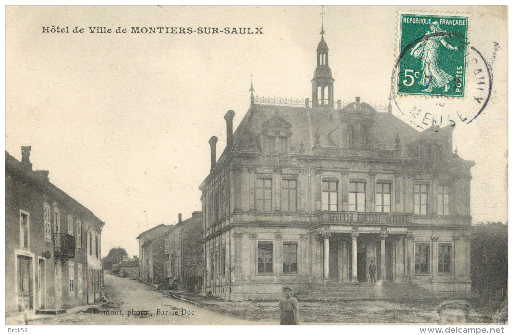 55 HOTEL DE VILLE DE MONTIERS SUR SAULX - Montiers Sur Saulx