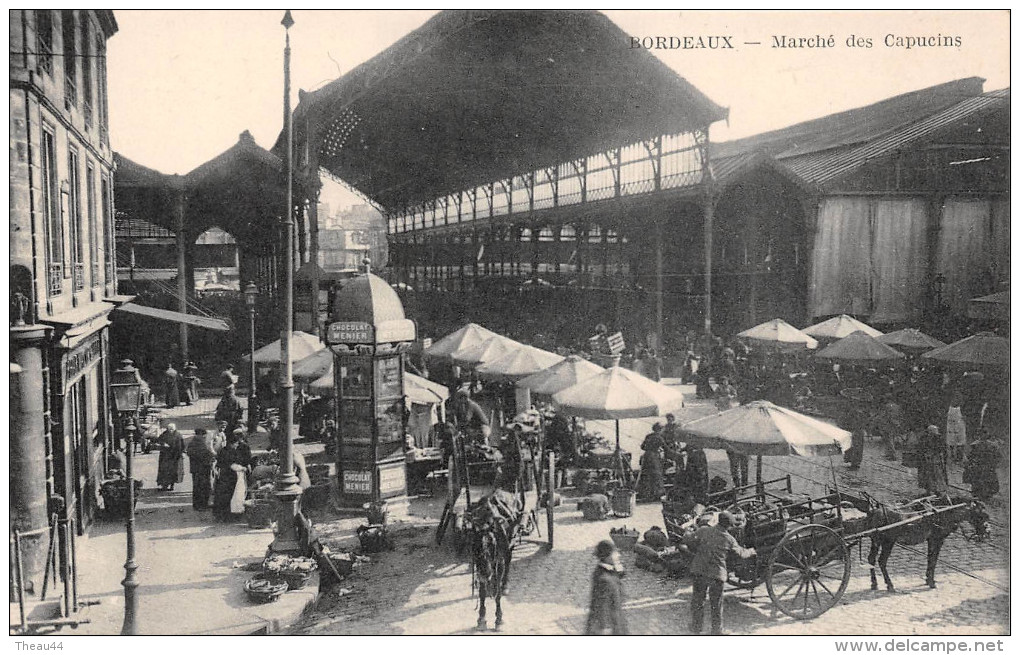 ¤¤   -  BORDEAUX    -   Marché Des Capucins   -  Les Halles  -  ¤¤ - Bordeaux