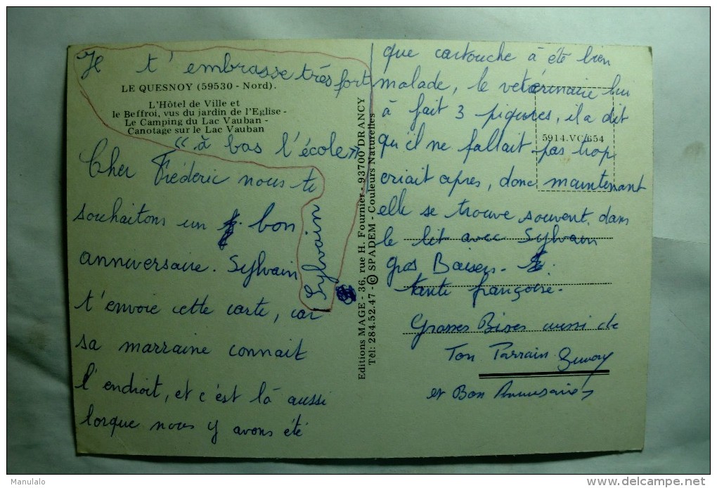 D 59 - Le Quesnoy - Le Quesnoy