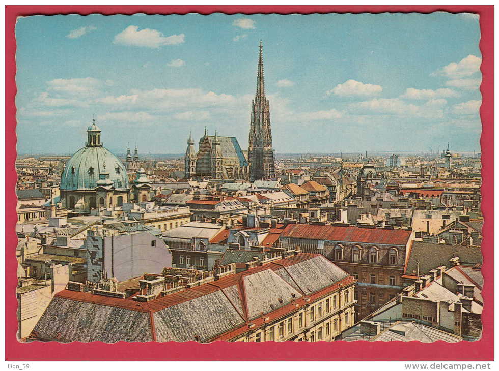 169084 / Vienna Wien - STEFANSDOM , PETERSKIRCHE , CATHEDRAL USED 1972 RATHAUS Fireman  Austria Österreich Autriche - Kirchen