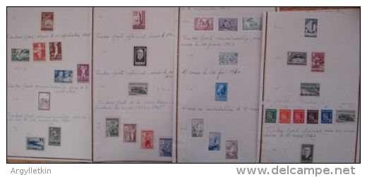 FINLAND ARCHIVE STAMPS 1946/1952 GREAT COLLECTION! - Collections