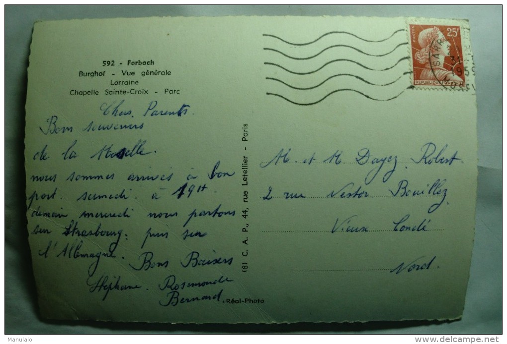 D 57 - Forbach - Forbach