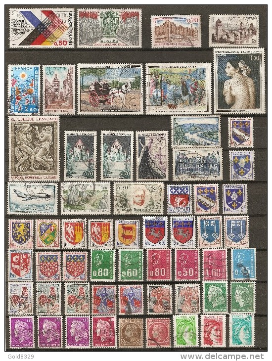 Lot France Oblitérés  (Lot 549/550) - Autres & Non Classés