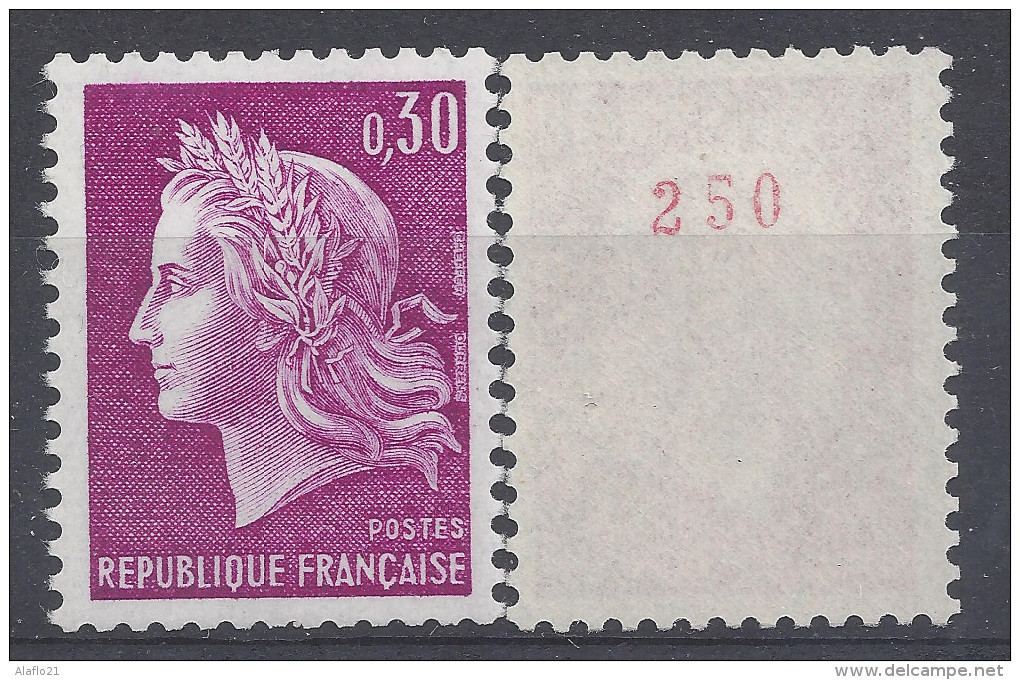 CHEFFER N° 1536b - N° Rouge De ROULETTE - NEUF SANS CHARNIERE - LUXE - Coil Stamps