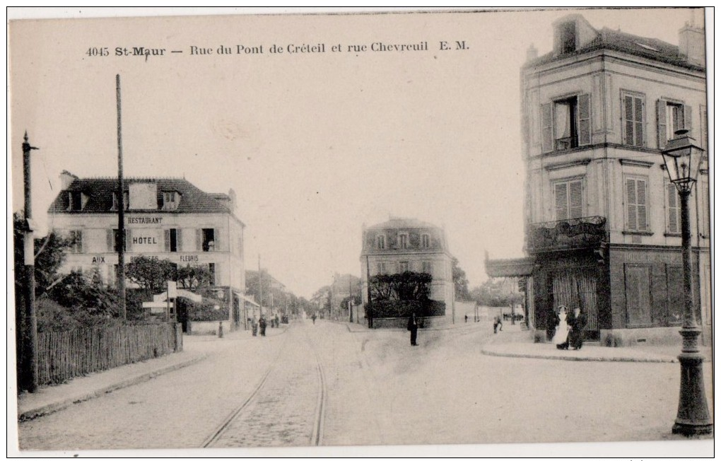 St Maur  Rue Du Pont De Créteil Et Rue Chevreuil - Saint Maur Des Fosses