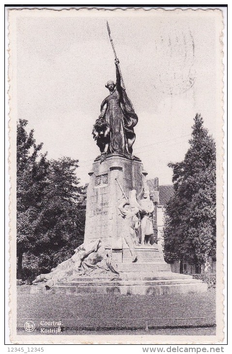 Kortrijk, Gedenkteeken Van Den Guldensporenslag - Kortrijk