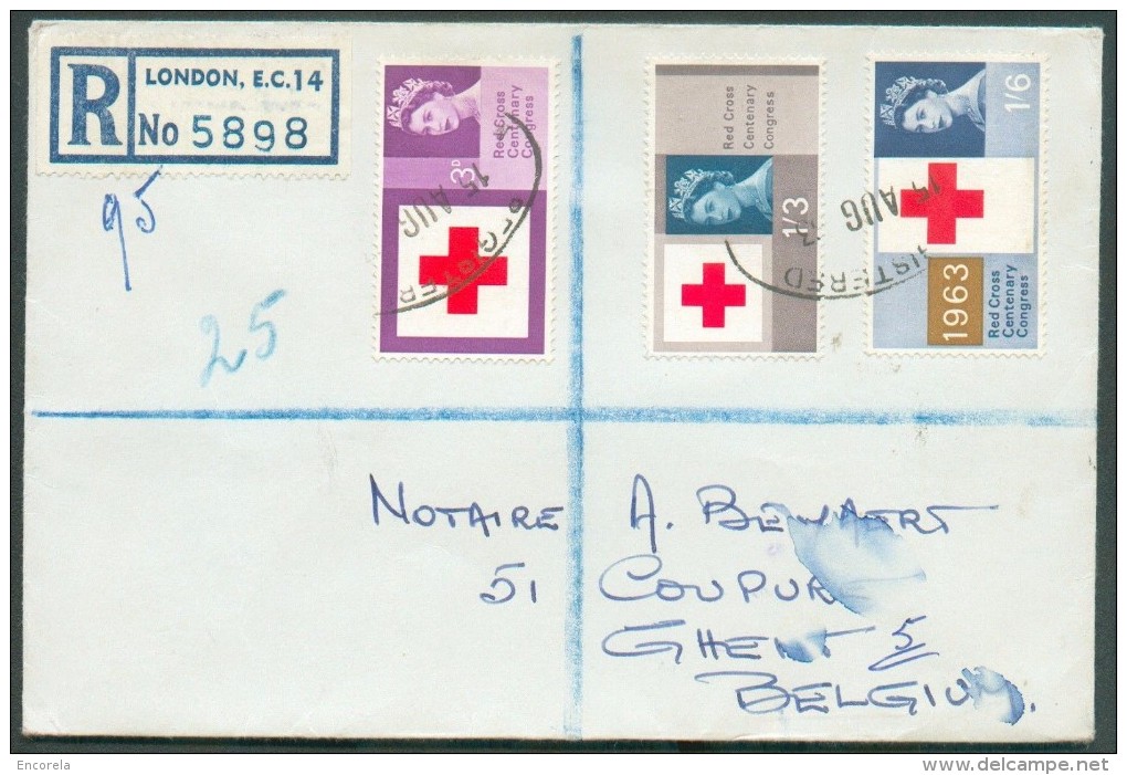 GREAT BRITAIN Postal History Cover RED CROSS - 10167 - Croix-Rouge