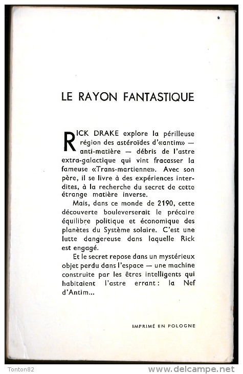Le Rayon Fantastique N° 105 -  La Nef D'Antim - Will Stewart - ( 1962 ) . - Le Rayon Fantastique
